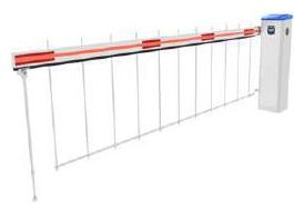 Security Gate with Magnetic Lock and Automatic Door Operator