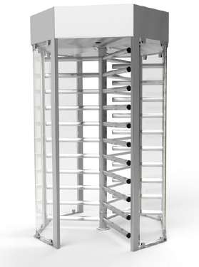 Streamline Waist Height Single Turnstile